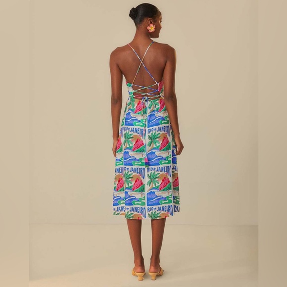 Farm Rio Rio de Janeiro Print Dress - Picture 2 of 3